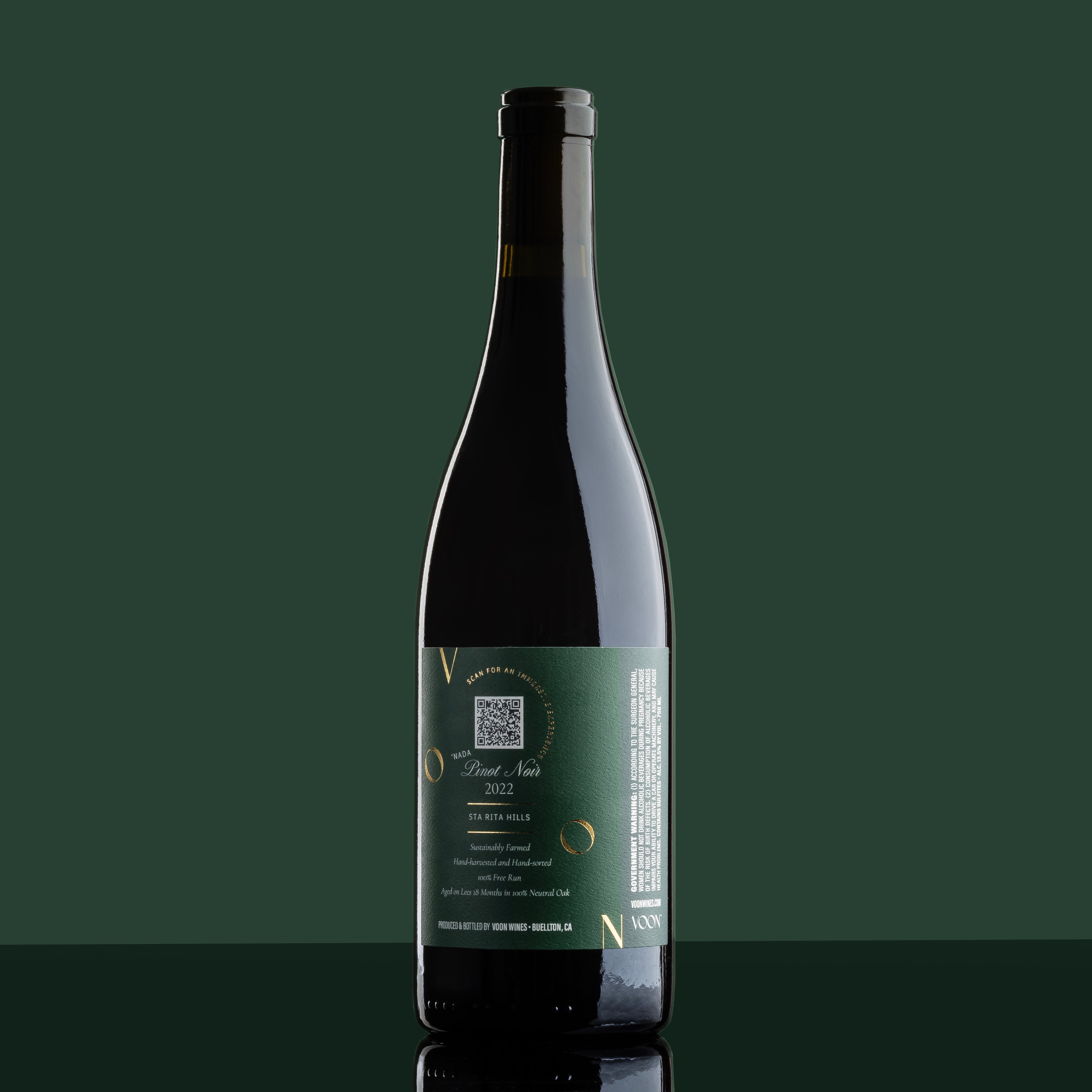 2022 Sta Rita Hills "NADA" Pinot Noir